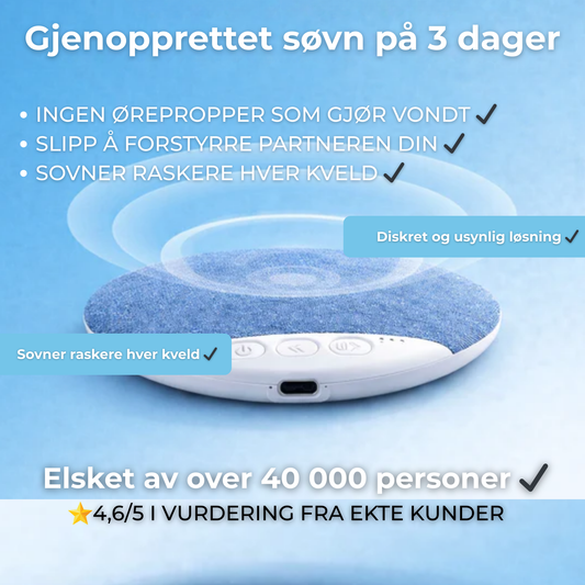 AuraSleep™ – Nøkkelen til søvn